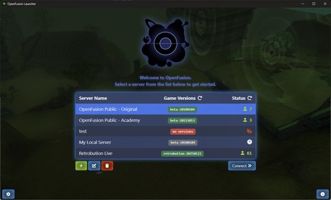 An overview of the new OpenFusion Launcher