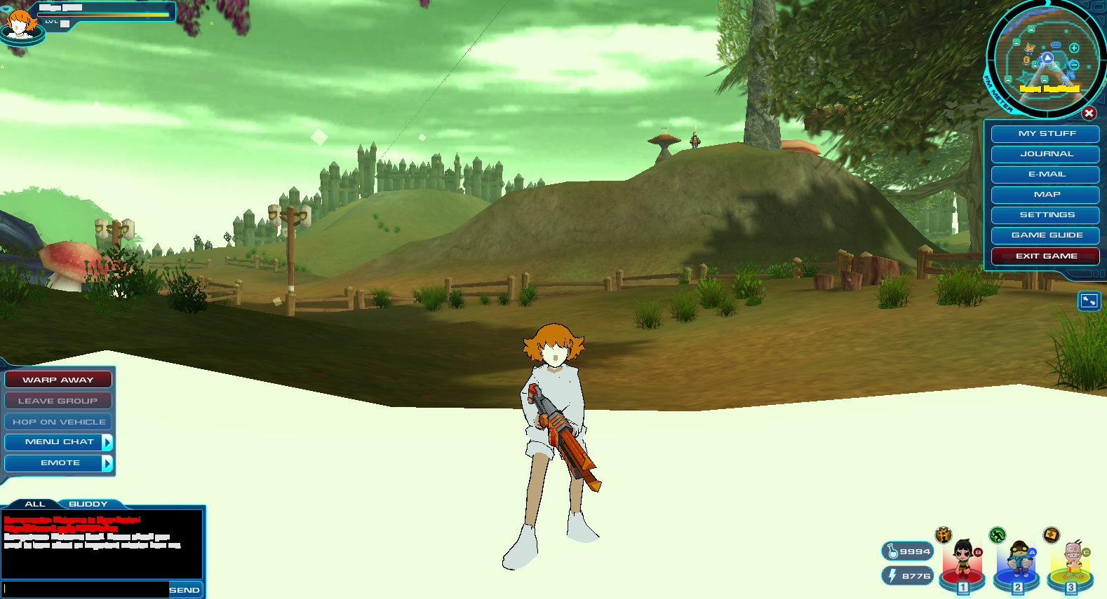 An image of bug causing textures to not load in